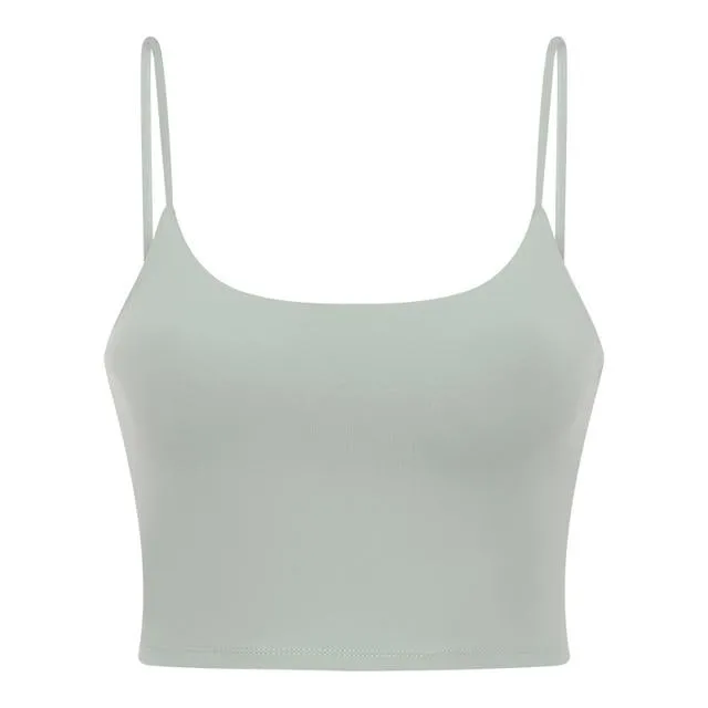 Anti-sweat Athletic Yoga Fitness Crop Tops Women