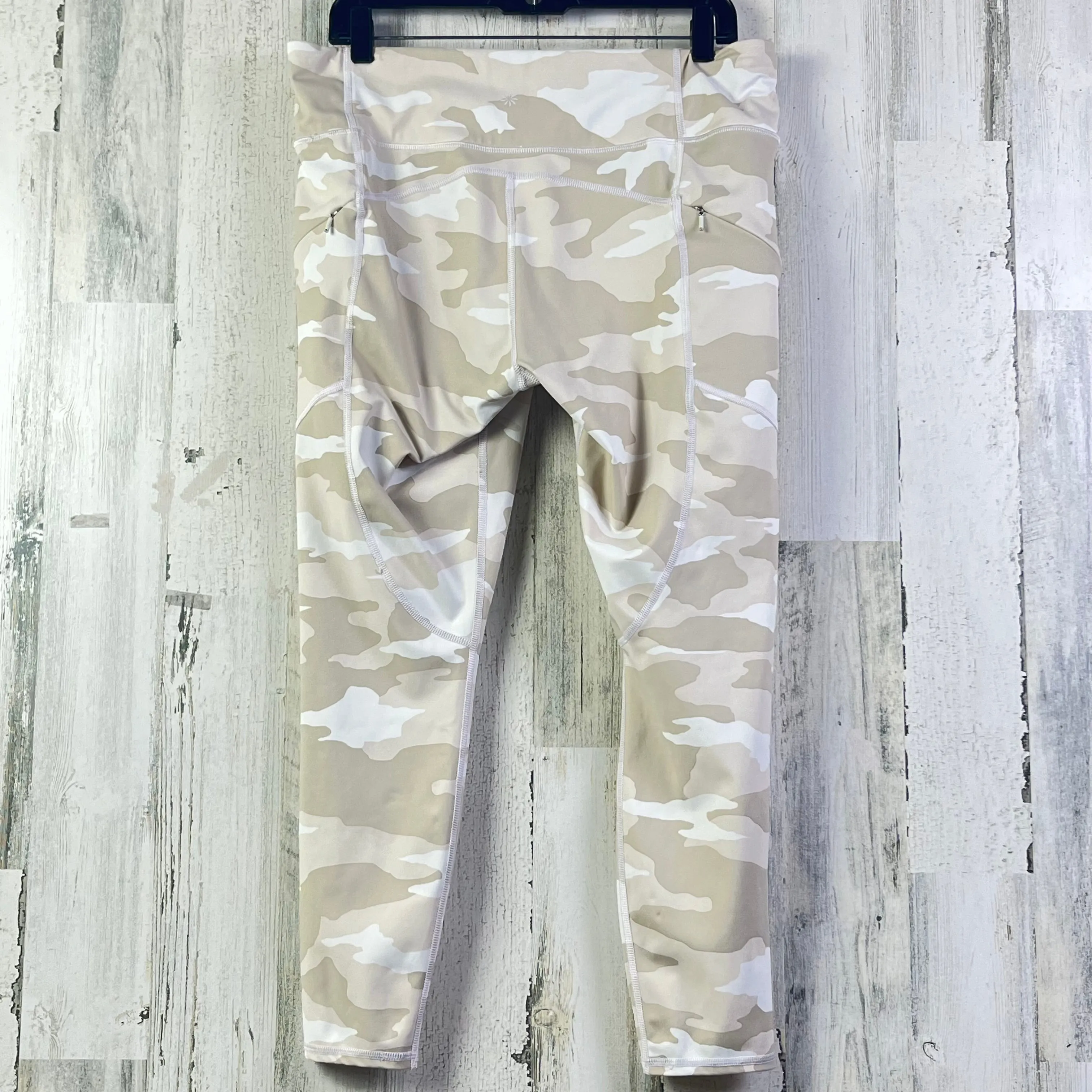 Athletic Pants By Athleta In Camouflage Print, Size: L