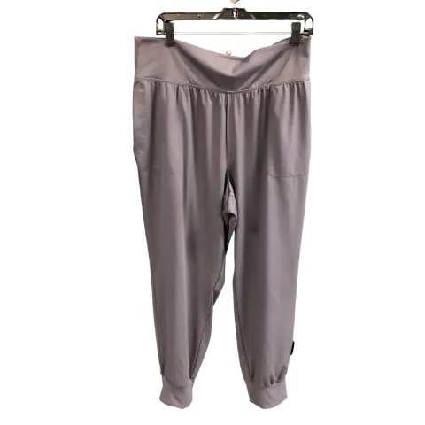 Athletic Pants By Ideology In Grey, Size: Xl