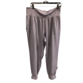 Athletic Pants By Ideology In Grey, Size: Xl