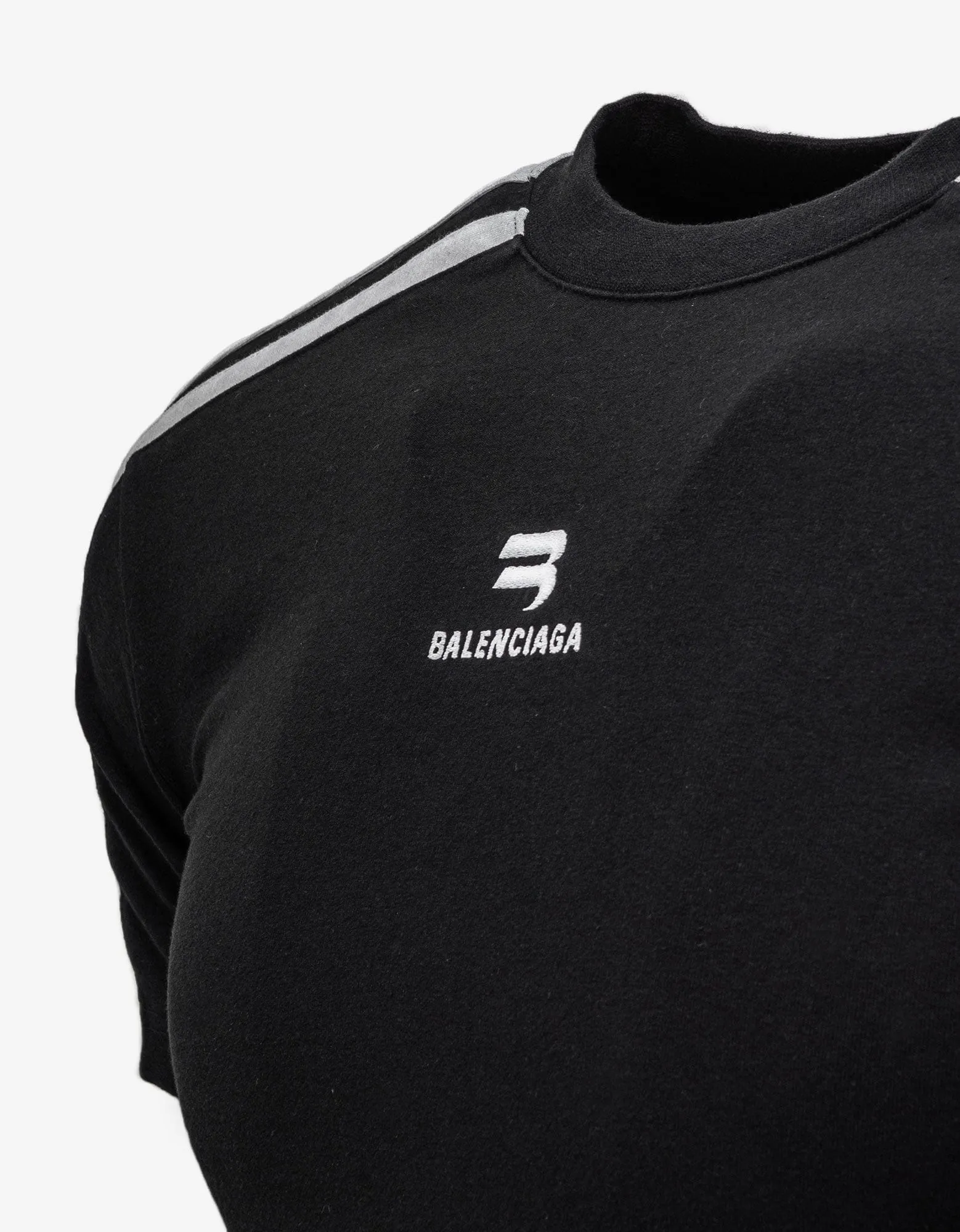 Balenciaga Black Sporty B Shrunk T-Shirt