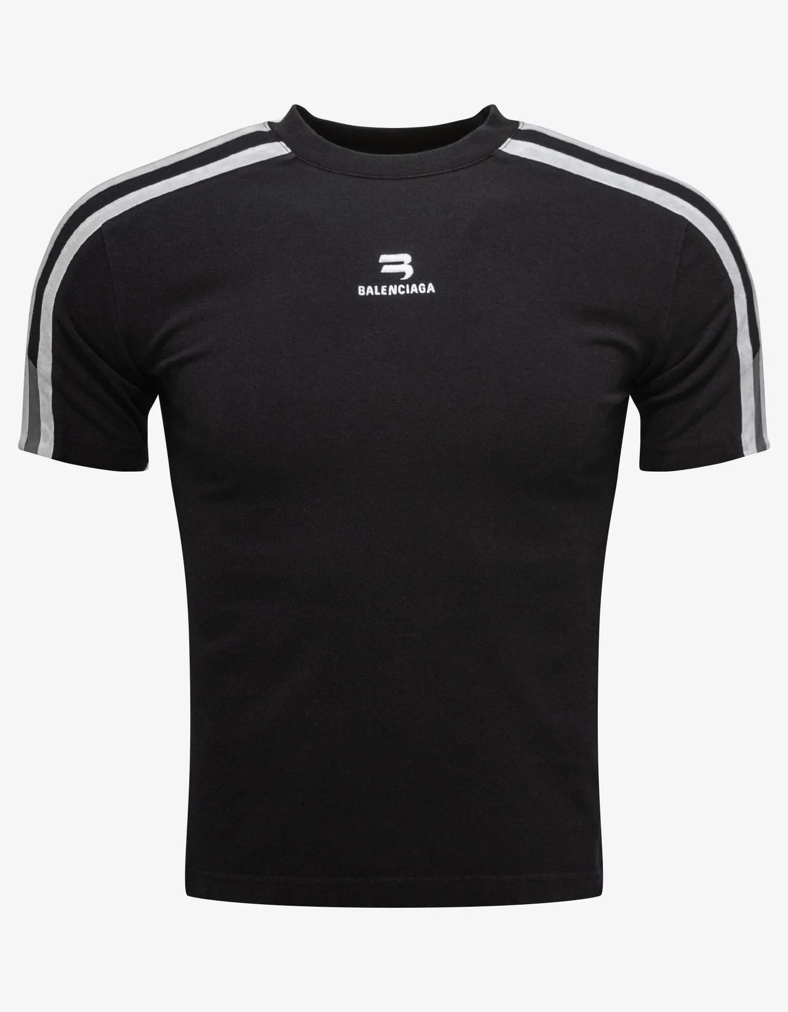 Balenciaga Black Sporty B Shrunk T-Shirt