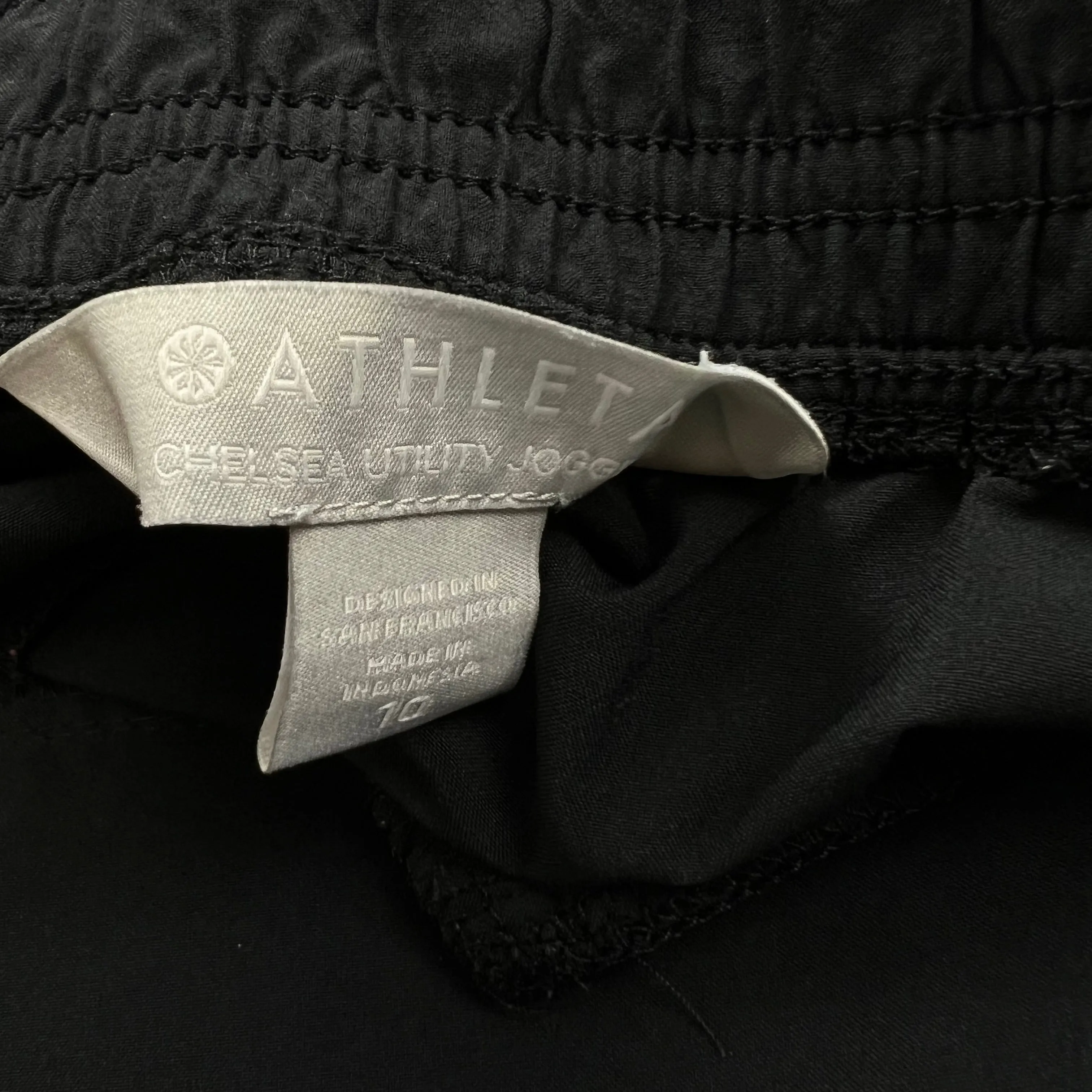 Black Athletic Pants By Athleta, Size: L