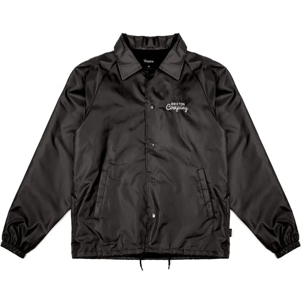 Brixton Ditmar Windbreaker Jacket Black