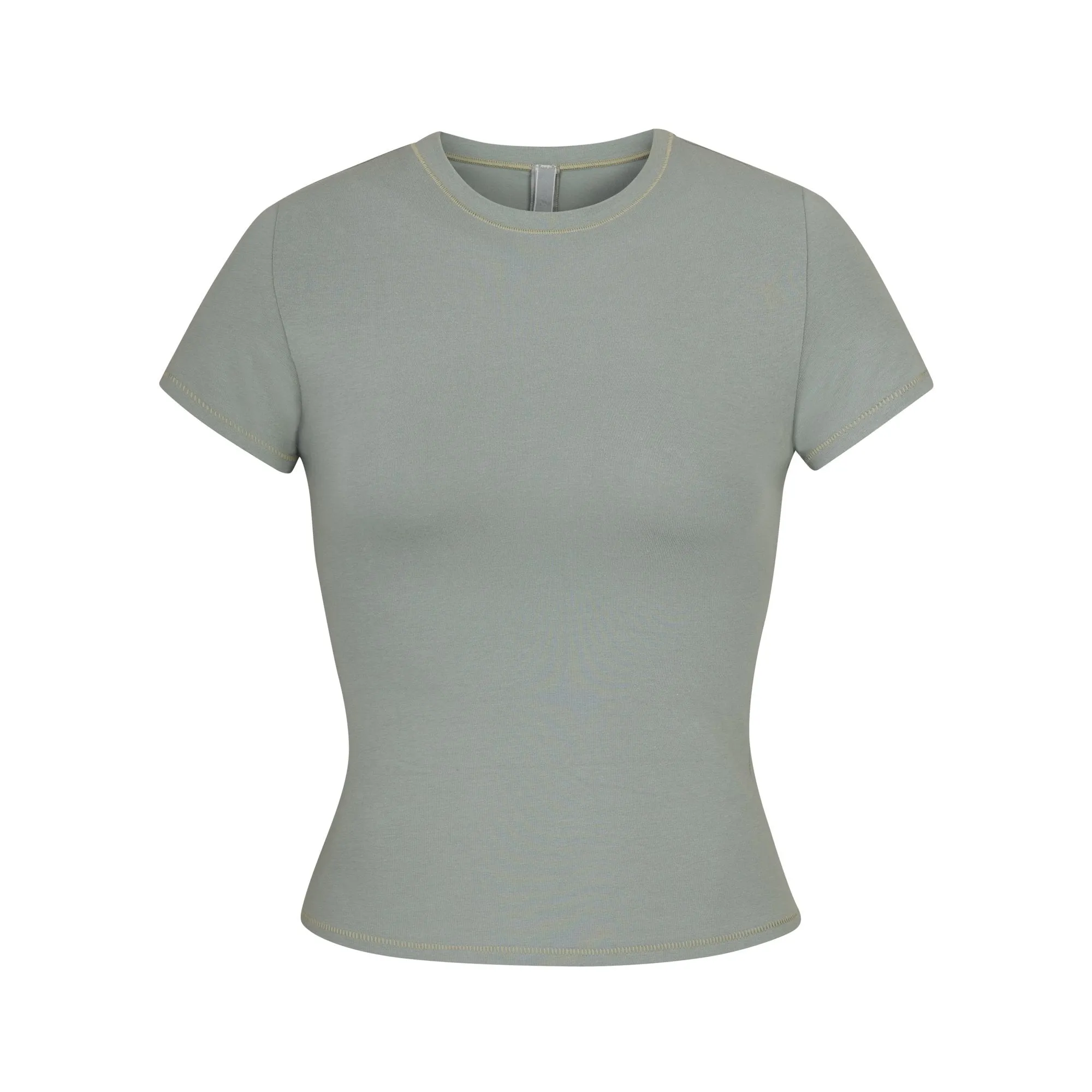 COTTON JERSEY T-SHIRT | MINERAL