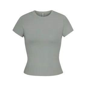 COTTON JERSEY T-SHIRT | MINERAL