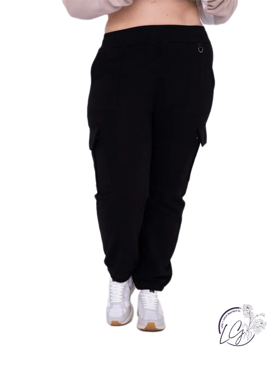 Curvy High-Rise Athletic Utility Joggers