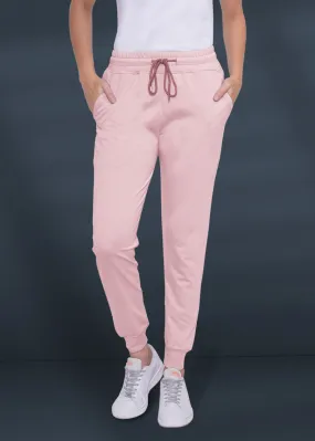 French Terry Jogger for Women: Millennial Pink