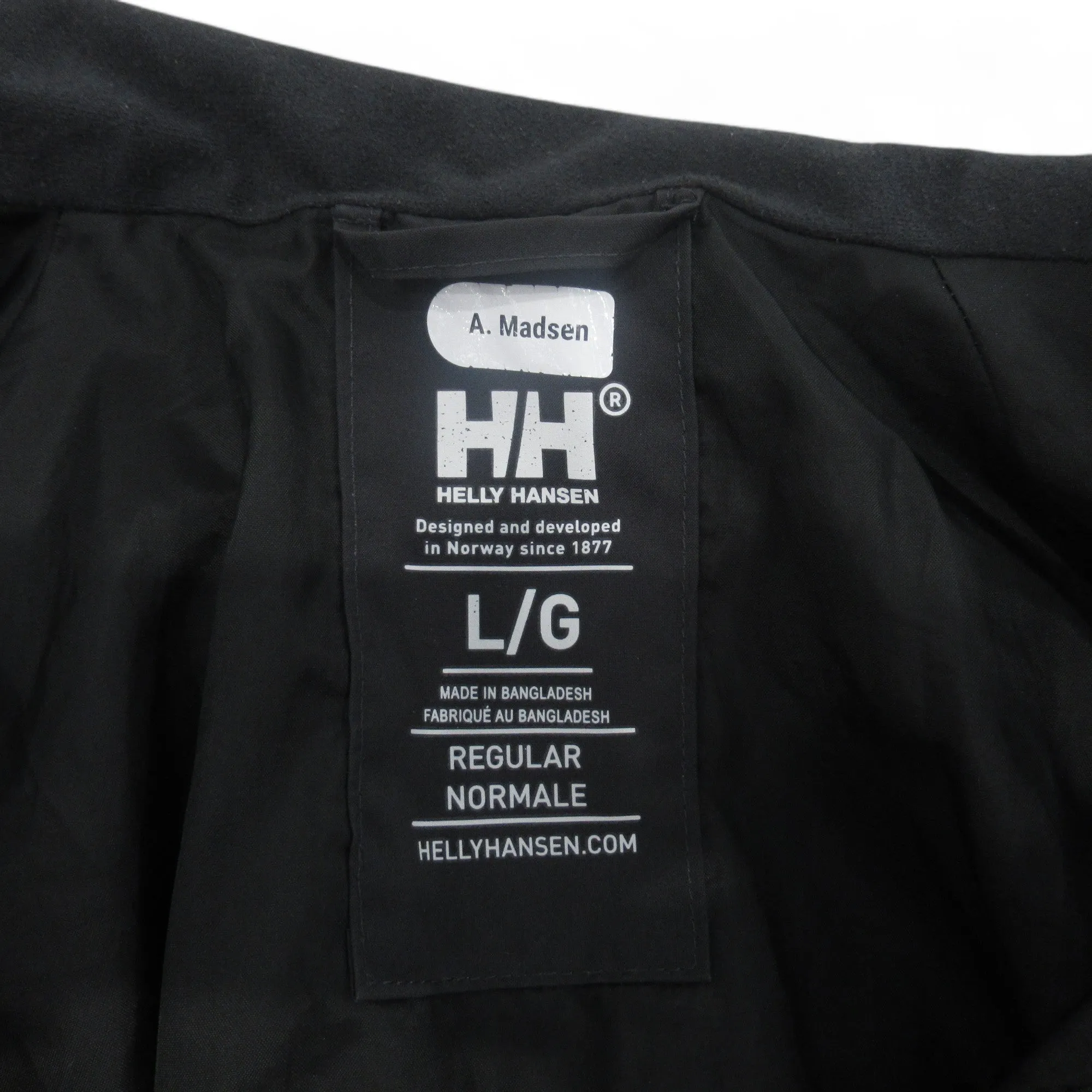 Helly Hansen Large Black Running Jacket Menswear | Preloved