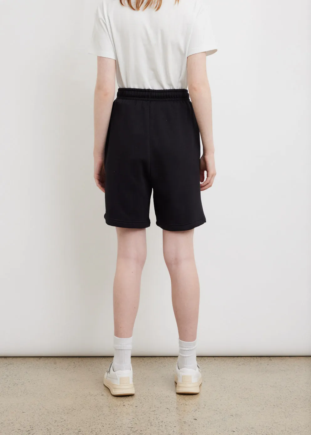 High Rise Fleece Shorts