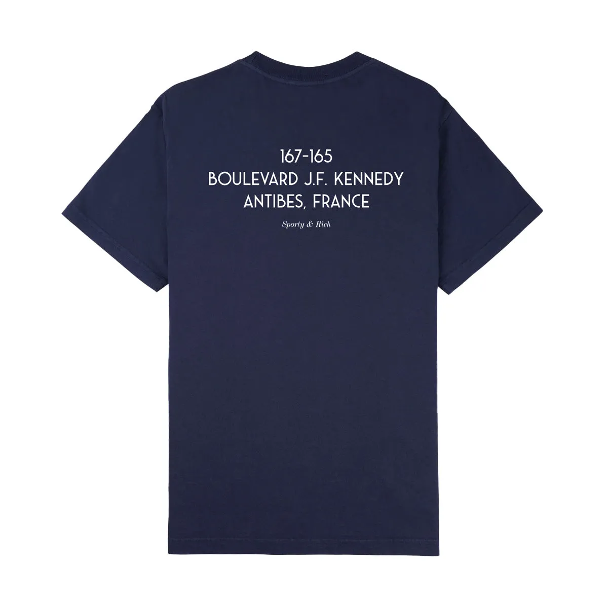   Hotel du Cap Eden-Roc Crest Kennedy Tee 'Navy'