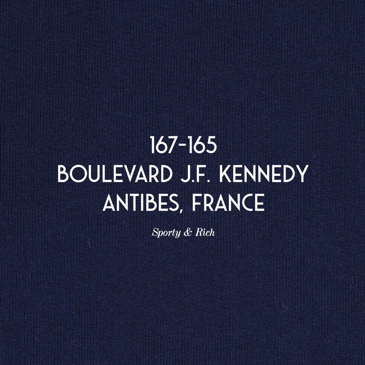   Hotel du Cap Eden-Roc Crest Kennedy Tee 'Navy'