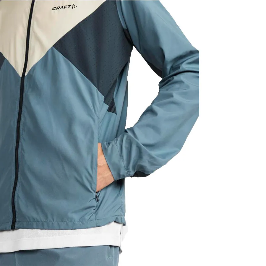 Men's ADV Essence Wind Jacket (Real/Blaze)