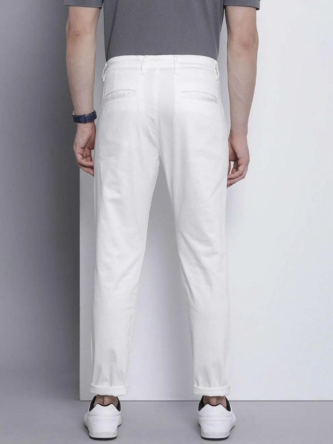 Men's Solid Trouser