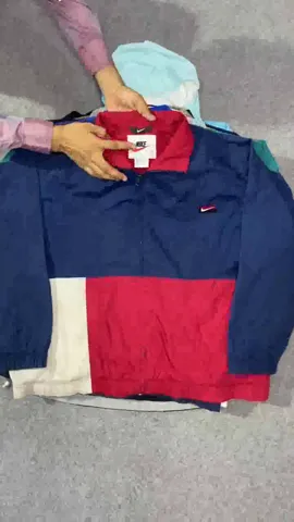 mixed Branded windbreaker