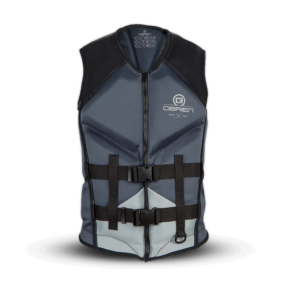 O'Brien Men's Recon Neoprene CGA Vest - Black/Gray