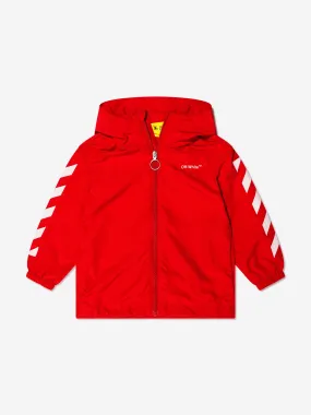 Off-White Boys Rubber Arrow Windbreaker