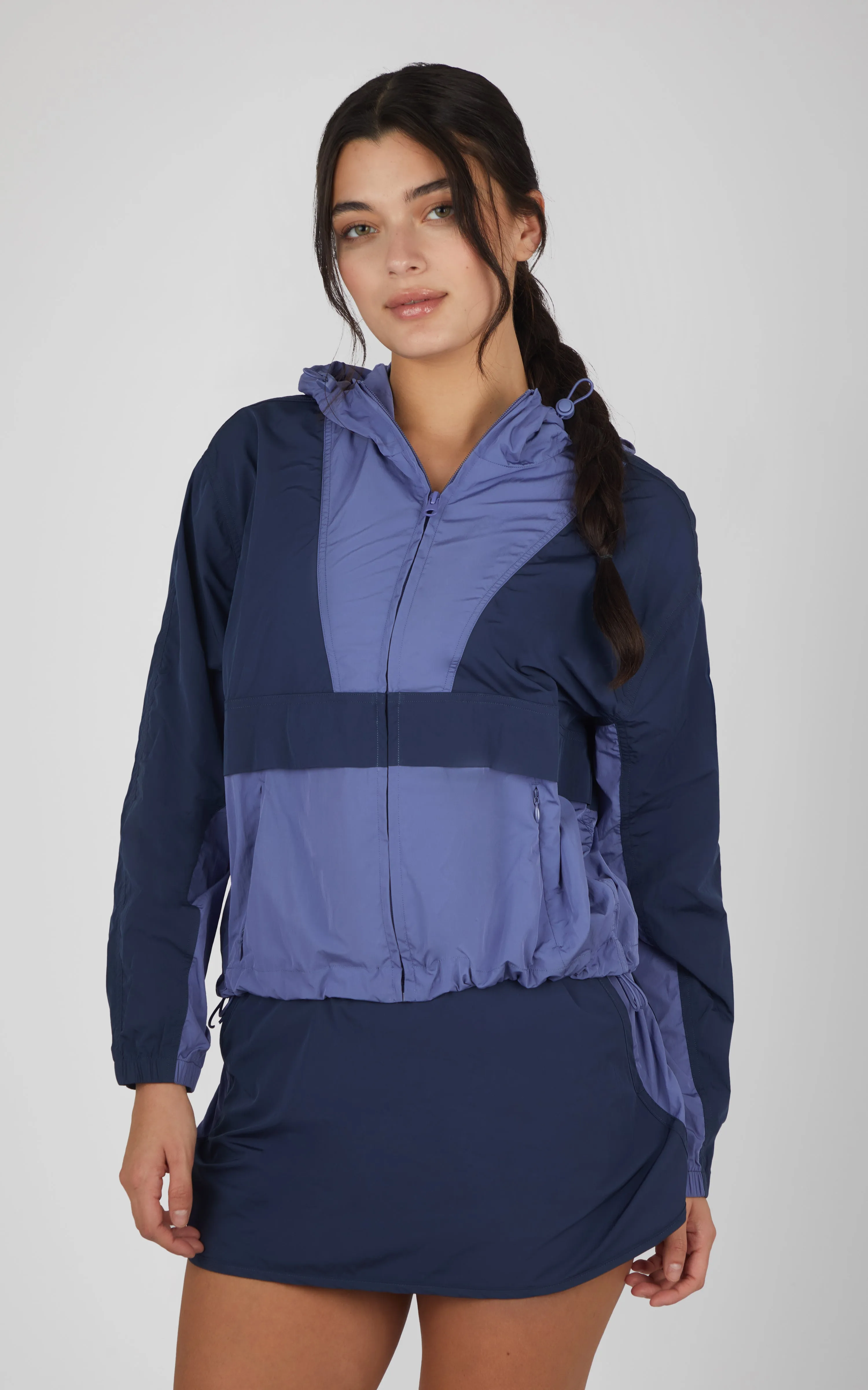 Radiant Color Block Tatum Hooded Jacket