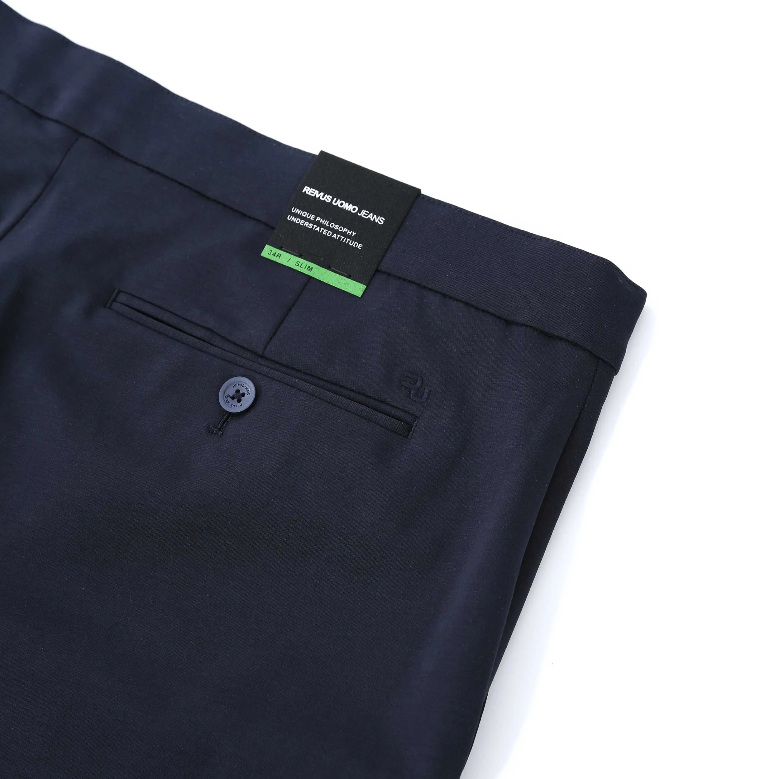 Remus Uomo Sondrio Trouser in Navy