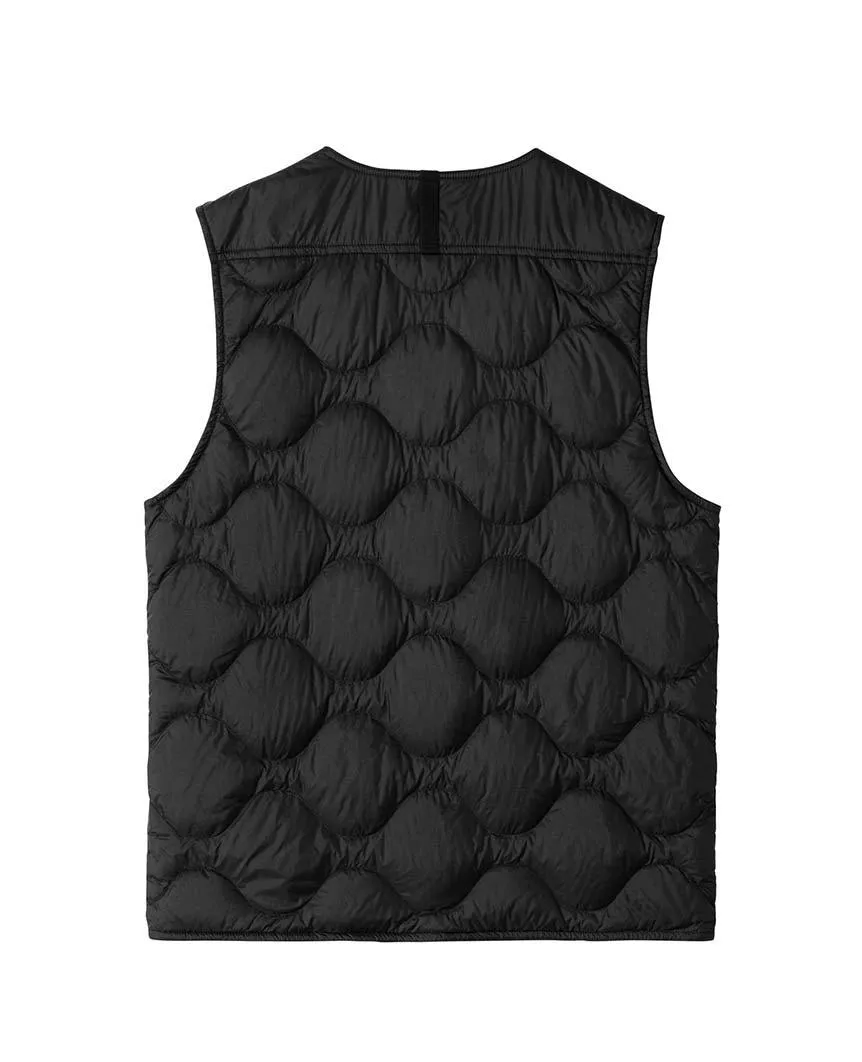 Ripstop Down Vest Black