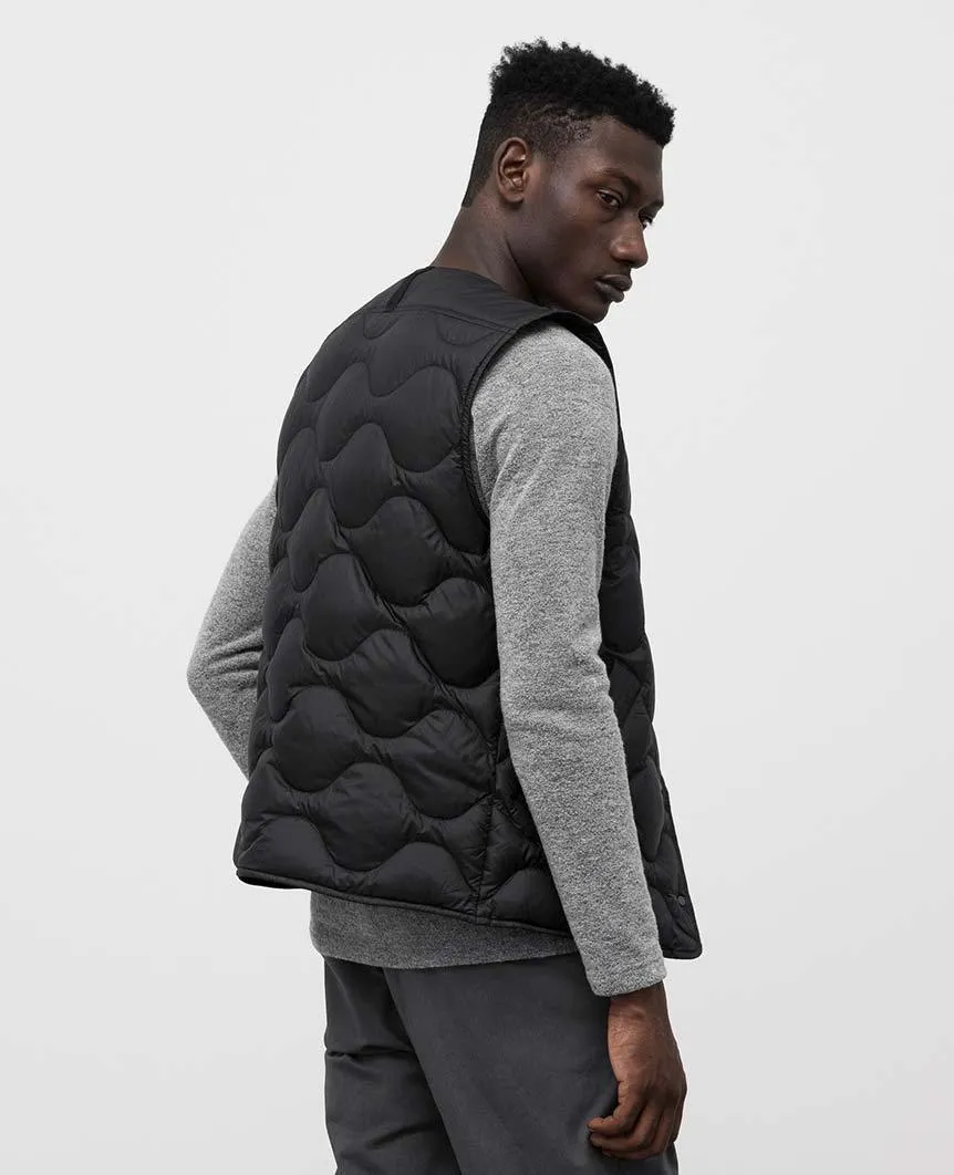 Ripstop Down Vest Black