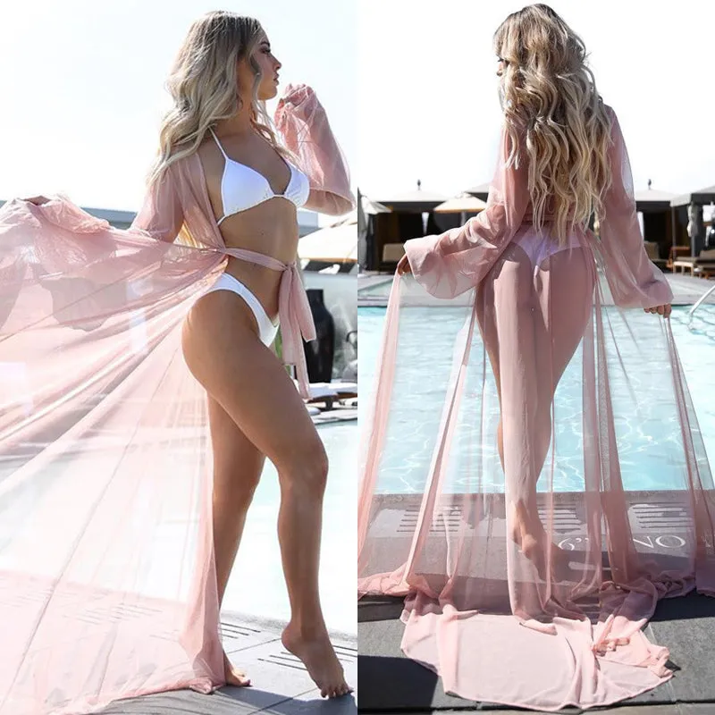 Sexy For Me - Kimono Bikini Cover Up