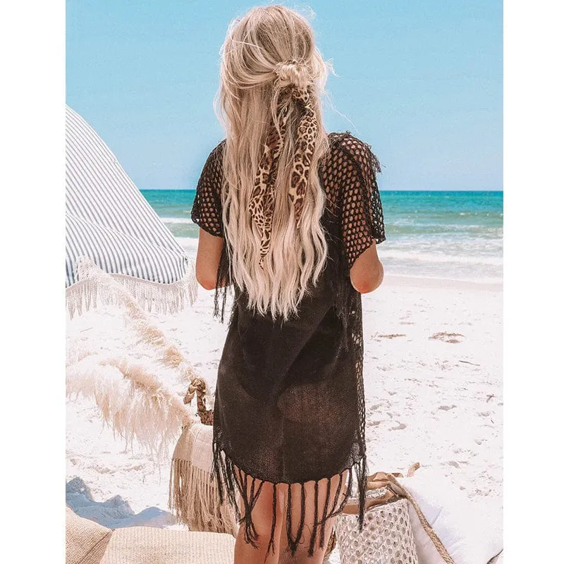 Sexy Tassel Beach Cover Up