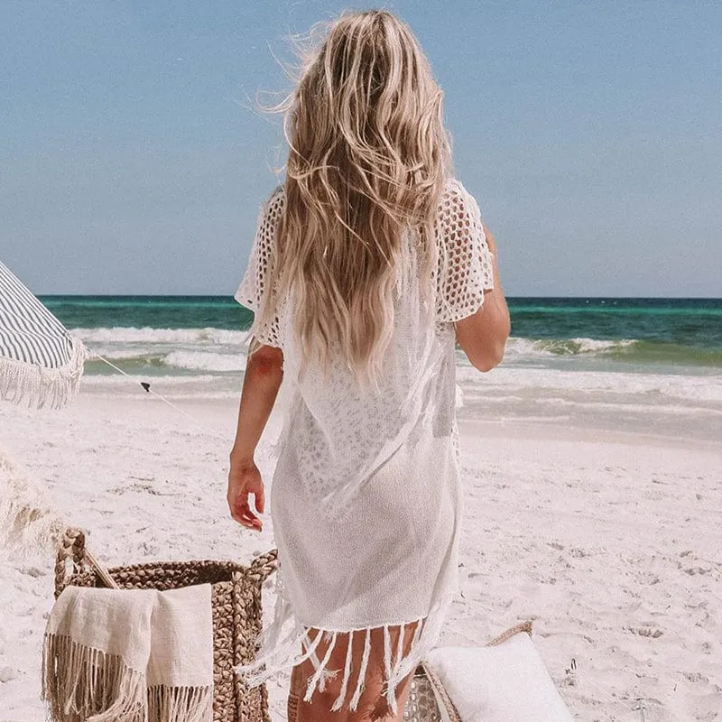 Sexy Tassel Beach Cover Up