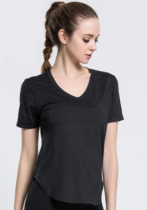 Short sleeve Hollow Mesh T-shirt