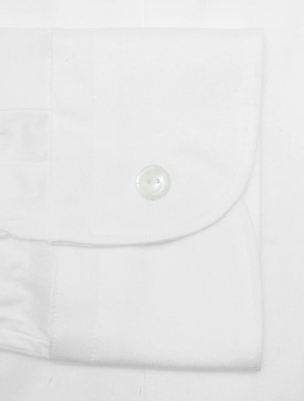 Slim Fit Jersey Shirt White