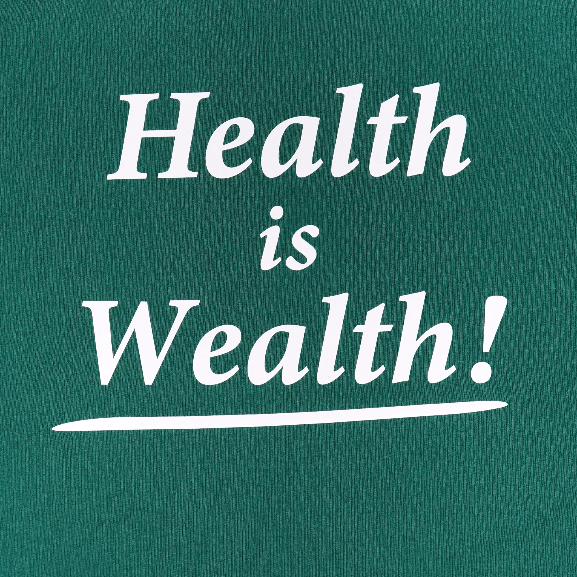 SPORTY & RICH HEALTH IS WEALTH T-SHIRT