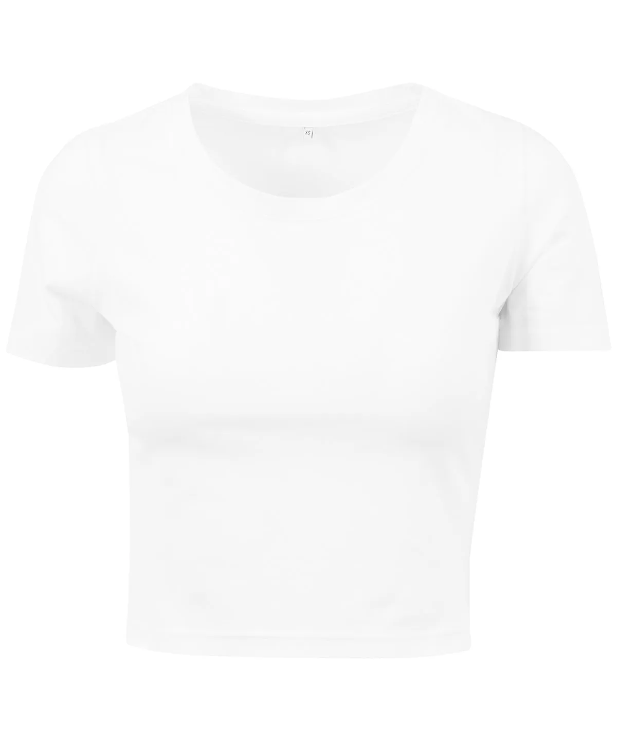 White - Women's cropped tee