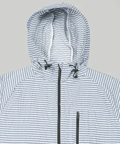 William Fox and Sons Stripe Windbreaker