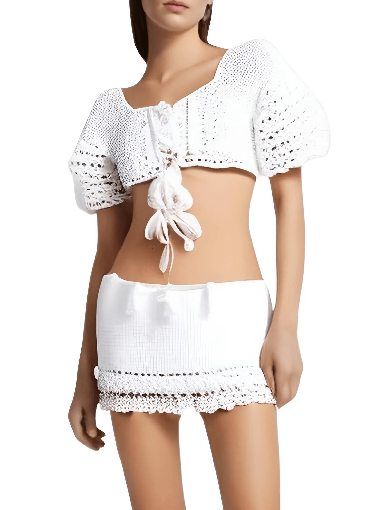 Women's Sexy Beach Bikini Crochet Cover Up