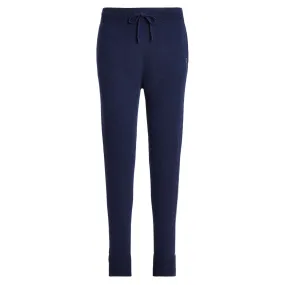 Womens Washable Cashmere Jogger Pants Refined Navy - SS24